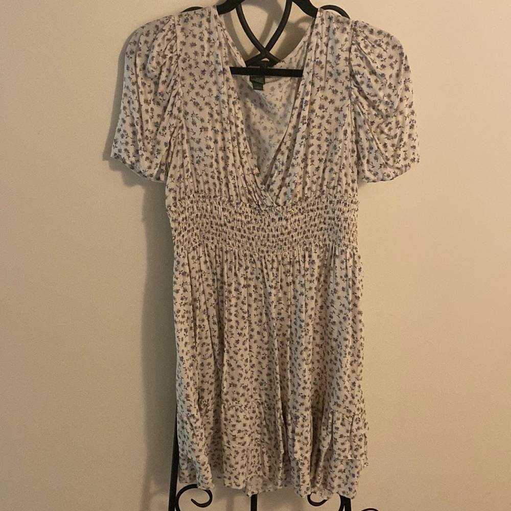 Wild fable white floral dress